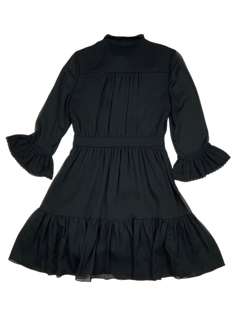 Kate Spade Sequins Cherries Shirtdress 4 Black Mini - Picture 14 of 16